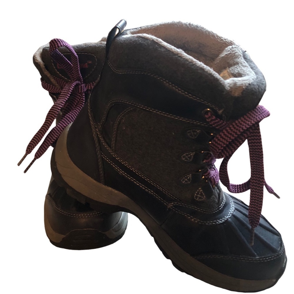 Canadiana Womens 3M Thinsulate -30‎ degrees Winter Lace-up/Lined Boots - size 6 - Picture 3 of 11